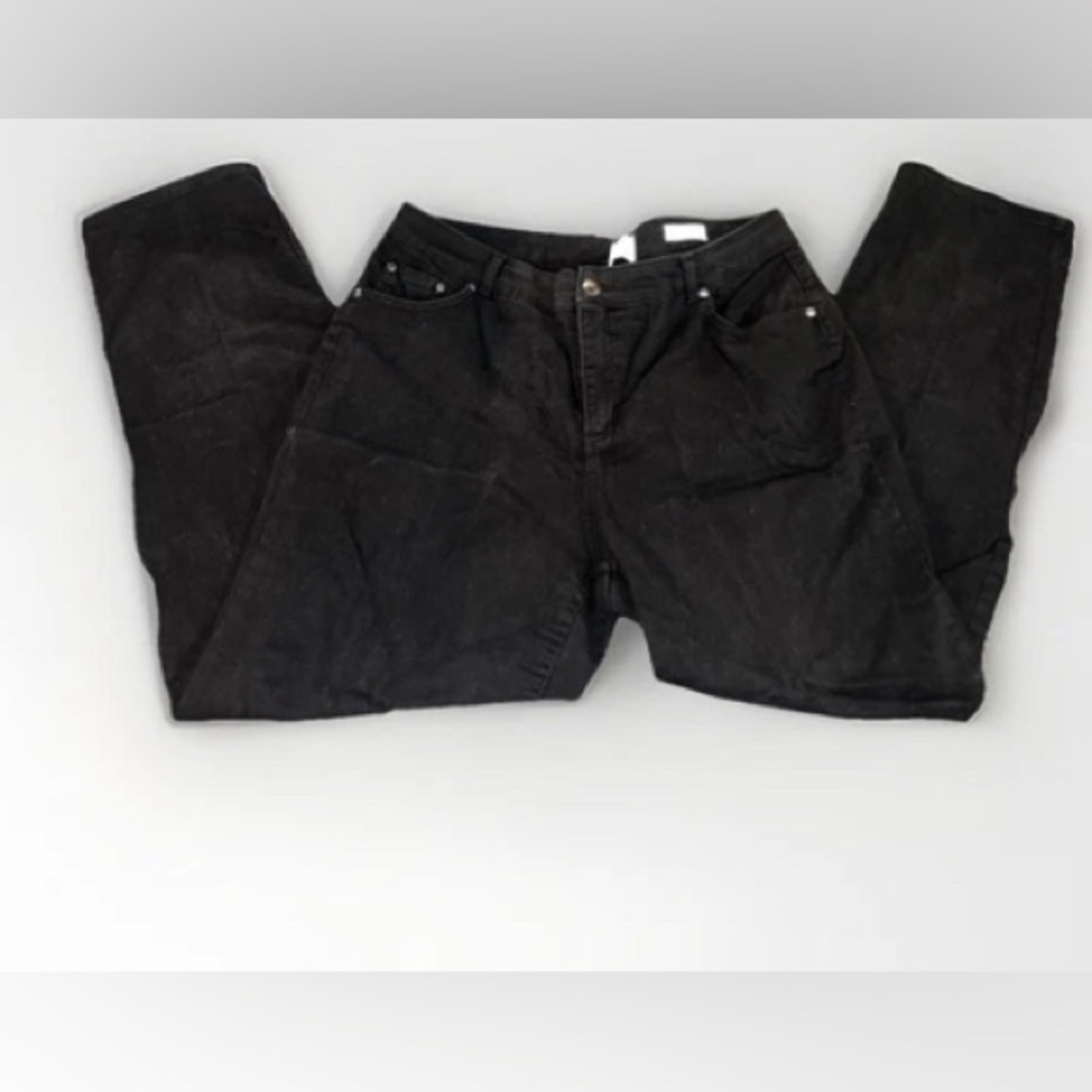 Classic High-Rise Black Women's Jeans